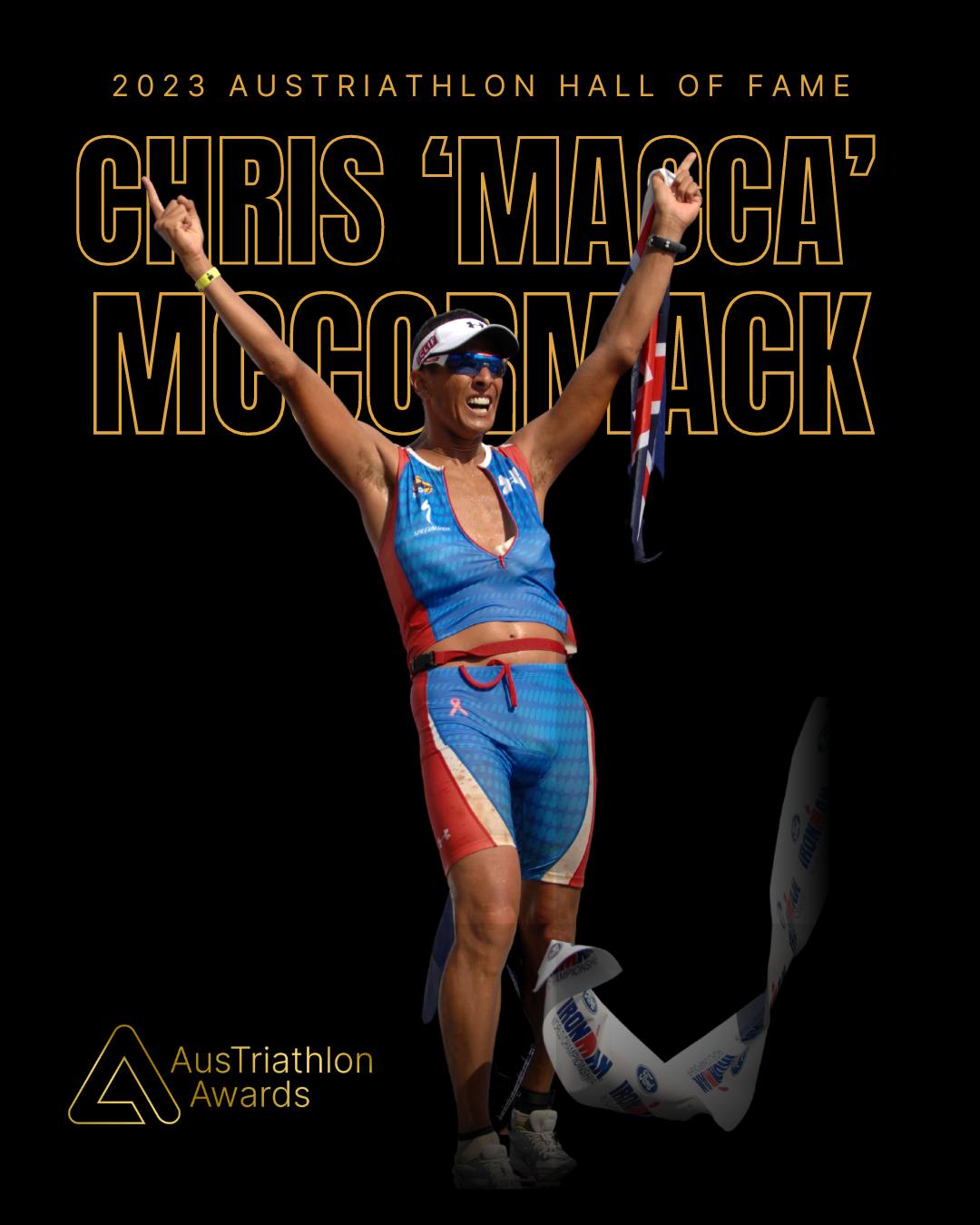 Chris McCormack Inducted into AusTriathlon Hall of Fame