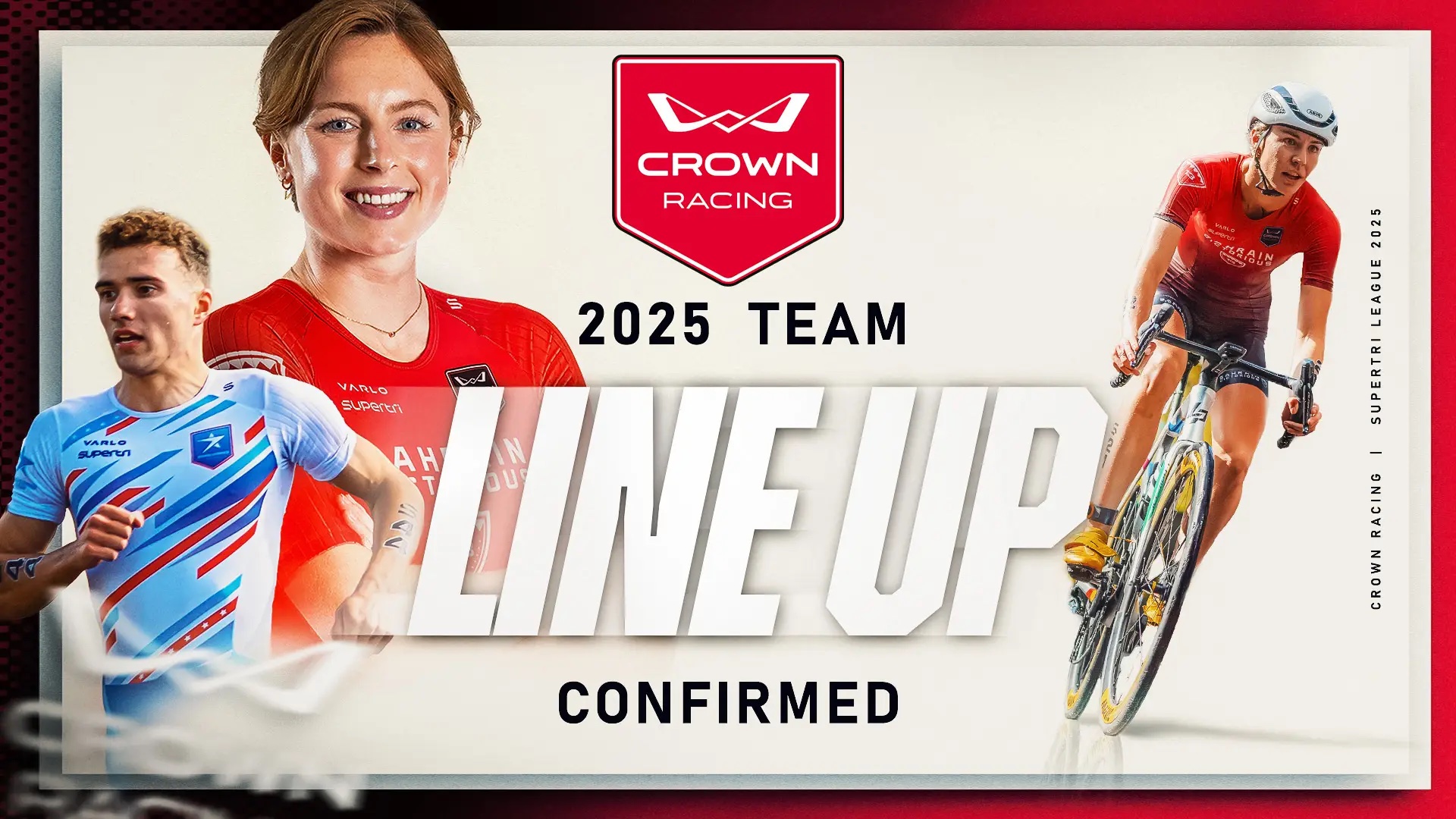 Bahrain Victorious 13 name Crown Racing team for Supertri League 2025