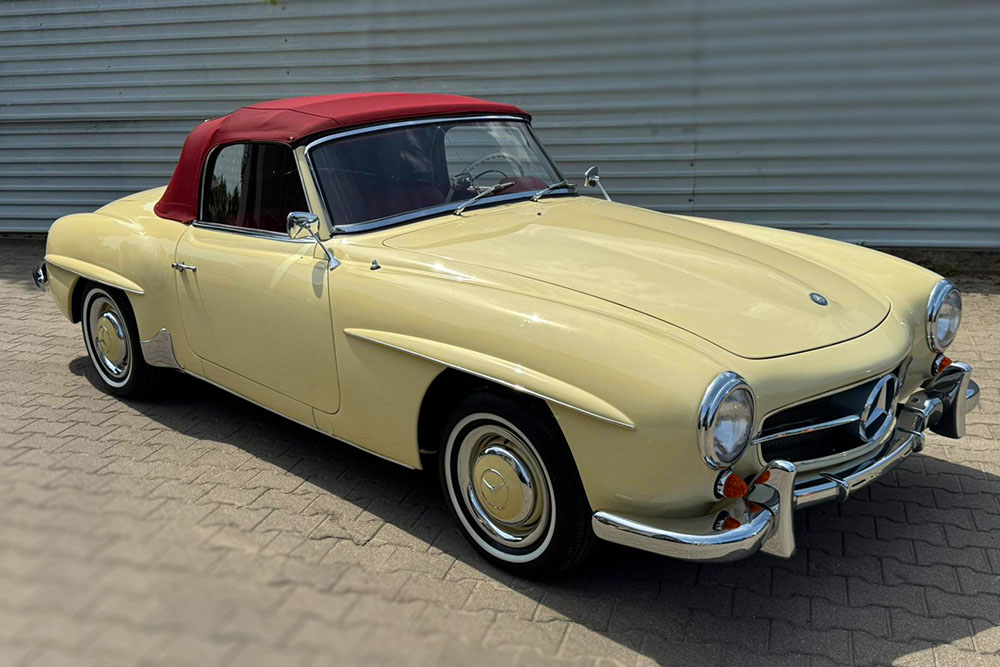 refurbished Mercedes Benz 190 SL