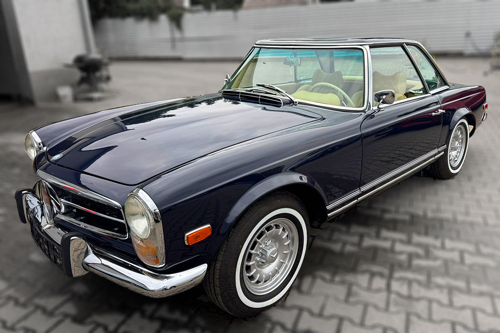 refurbished Mercedes Pagoda 230 SL