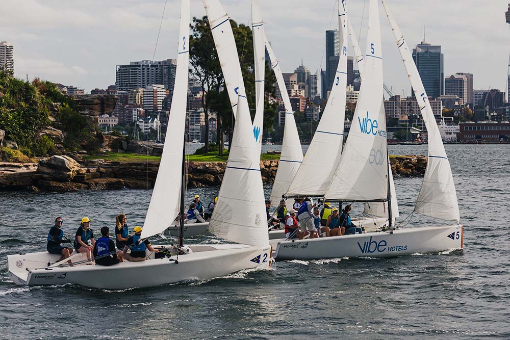 CYCA Corporate Sailing delivers a different kind of team experience