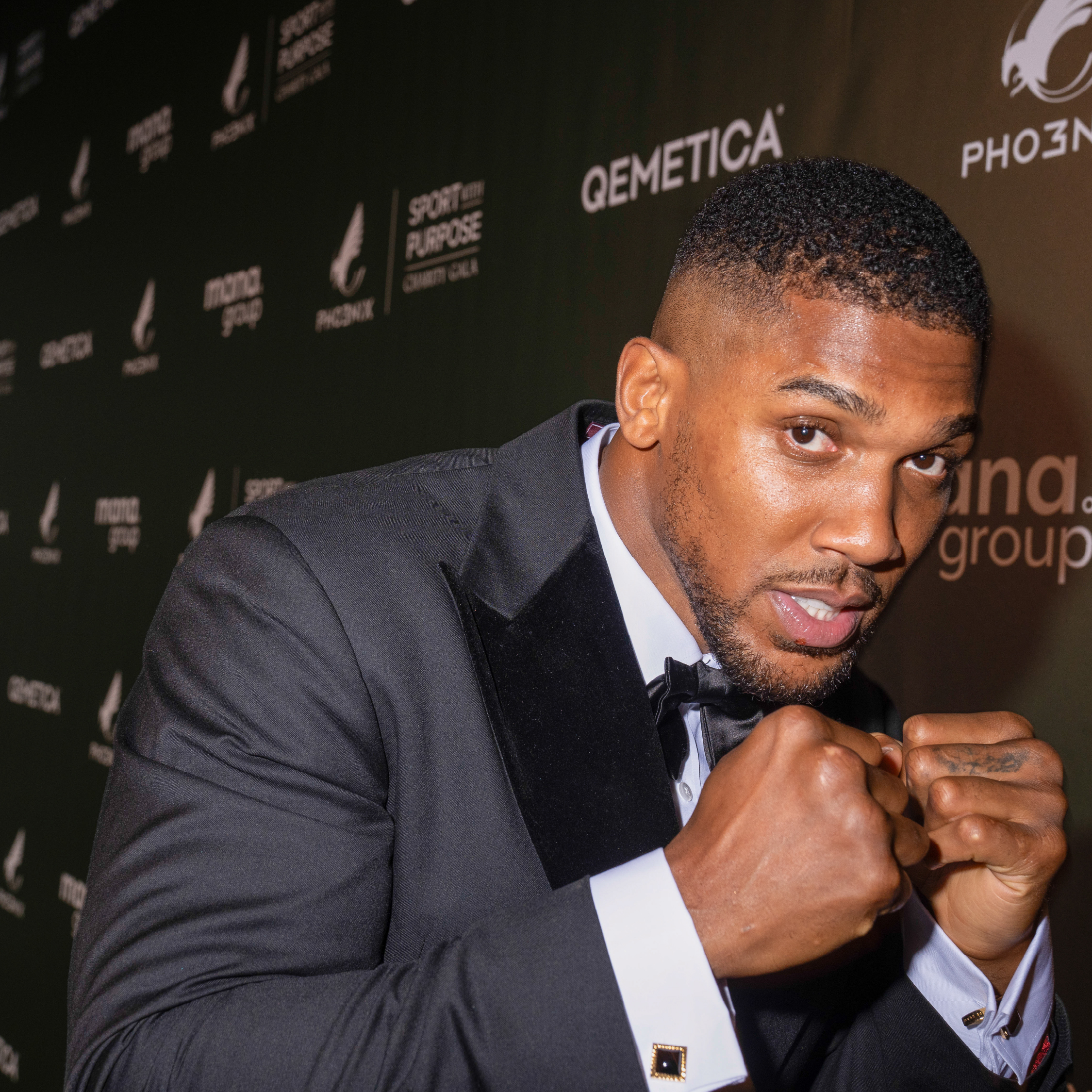 Anthony Joshua at the 2025 Pho3nix Sport With Purpose Charity Gala